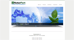 Desktop Screenshot of naturport.com
